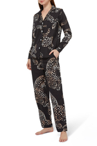 Jaguar Print Pajama Set